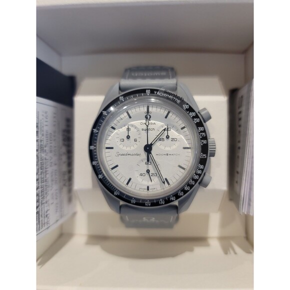 NWT 1965 Swatch x Omega Moonswatch Mission To The Moon 60th Anniversary Watch - Picture 2 of 2